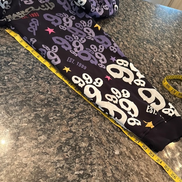 Gino Green global rare vintage hoodie Jacket full of 9’s EUC 5X - Picture 11 of 15